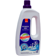 Detergent gel concentrat pentru rufe Sano Maxima Mountain Fresh, 20 spalari, 1 litru